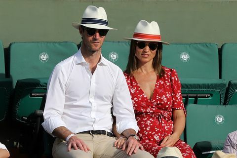 Pippa Middleton war der Inbegriff von Cool in rot-weißem Ralph Lauren-Kleid