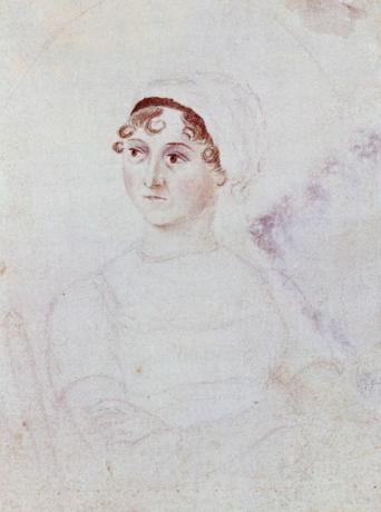 Jane Austen Porträt von Cassandra Austen