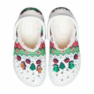 Klassisch gefütterter Holiday Charm Clog (WeißMulti)