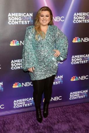 Kelly Clarkson American Song Contest Pailletten