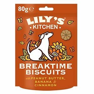 Lily's Kitchen Breaktime Biscuits Leckerlis für ausgewachsene Hunde, 80 g