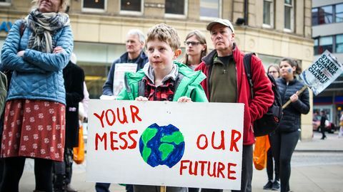 YouthStrike4Climate findet in ganz Großbritannien statt