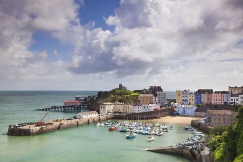 Tenby Harbor Wales