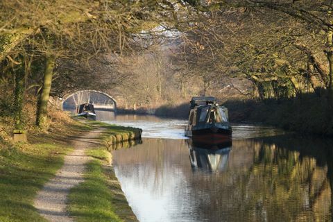 Bridgewater-Kanal, Moore, Warrington, Cheshire