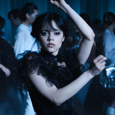 jenna ortega als mittwoch addams in 'mittwoch'