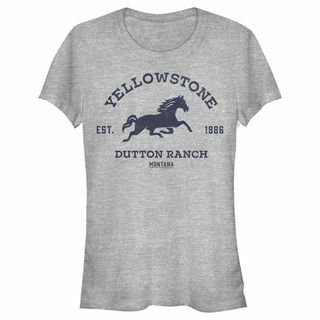 Juniors Blue Horse Dutton Ranch T-Shirt