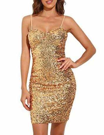 Goldenes Kleid