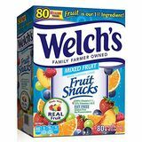 WELCH's Fruit Snacks, gemischt, 80 Count