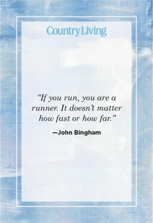 Fitness-Zitat John Bingham