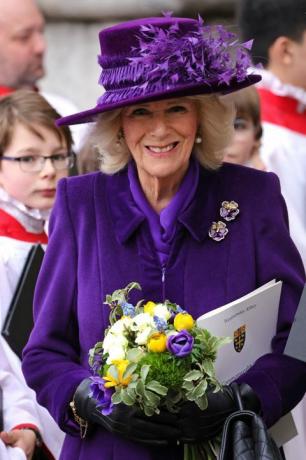 die königliche familie nimmt am commonwealth day in der westminster abtei teil