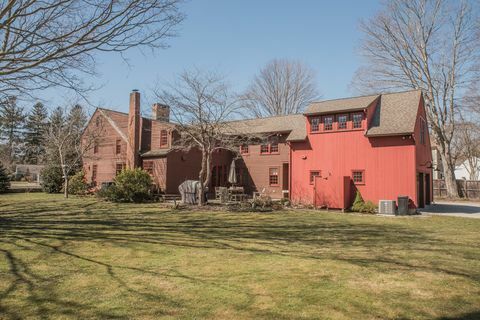 New England Saltbox House Haus von Yale Gründer