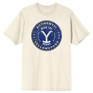 T-Shirt mit Yellowstone-Markenlogo