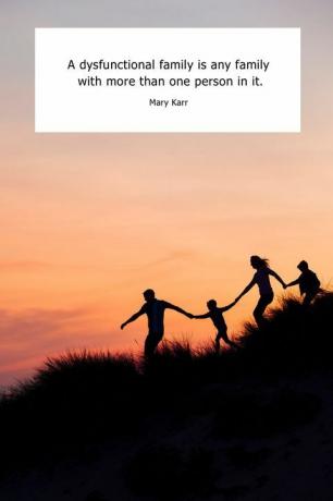 Zitate der Familie Mary Karr