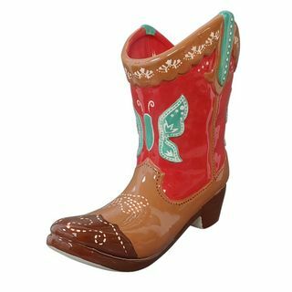 Der Pioneer Woman Just Red Boot Planter