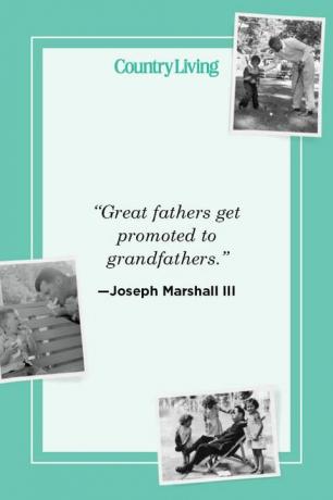 „Großväter werden zu Großvätern befördert“ —Joseph Marshall III