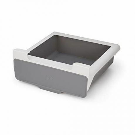 Joseph Joseph CupboardStore Schubladen-Aufbewahrungs-Organizer unter dem Regal für Schrank, grau