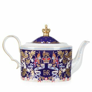 HM Queen Elizabeth II Teekanne