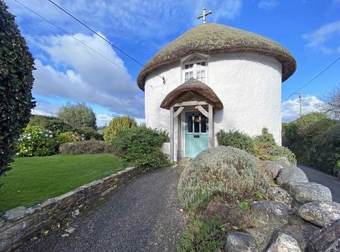 Reetdachhaus Cornwall Veryan in der Nähe von Stränden zu verkaufen