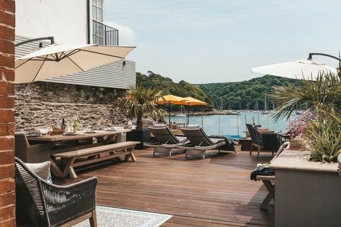 Trevail House - Fowey - Cornwall - Gordon Ramsay - Terrassendielen - Boutique-Rückzugsorte