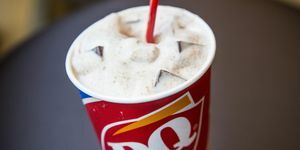 Zweistöckiges Dairy Queen, das erste, das in Manhattan eröffnet wurde