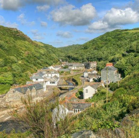 Boscastle, kornisches Fischerdorf