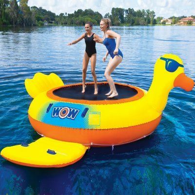 Sams Club verkauft WOW Giant Inflatable Turtle und Duck Water Trampoline Bouncers