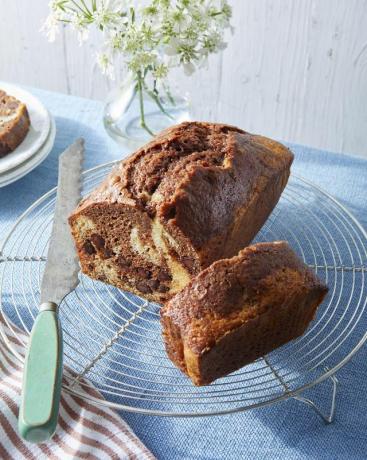 Schokoladen-Zimt-Marmor-Brot