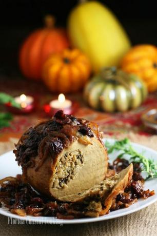 Tofurky Rezepte karamellisierte Zwiebeln