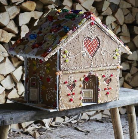 scandi weihnachtsdeko ideen lebkuchen