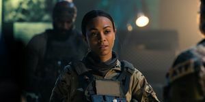 Zoe Saldana über Special Ops Löwin