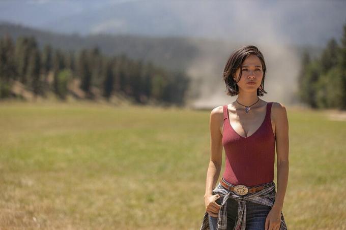 Kelsey Asbille als Monica Dutton im Yellowstone