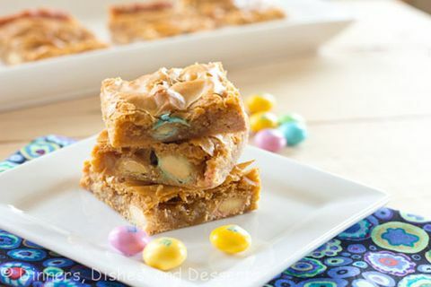 Butterscotch M & M Bars