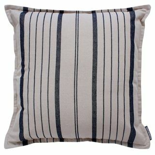 Country Living Croyde Stripe Kissen, Marineblau