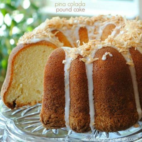 Pina Colada Pfund Kuchen