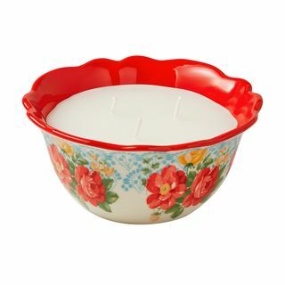 Die Pioneer Woman Vintage Floral 3-Docht Citronella-Kerze