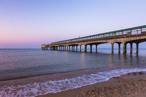 Boscombe Pier, in der Nähe von Bournemouth