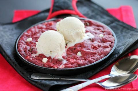 roter Samt Pizookie