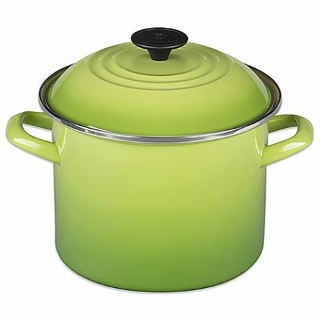 le creuset grüner Suppentopf 