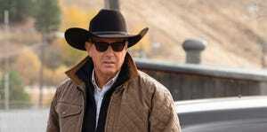 Kevi Costner auf Yellowstone