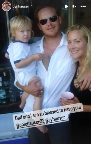 Yellowstone Cole Hauser Frau Sohn Geburtstag Instagram