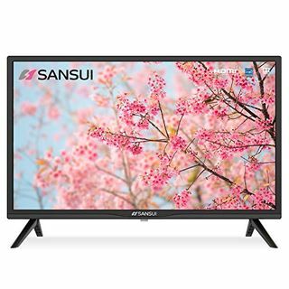 SANSUI ES24Z1, 24 Zoll Fernseher HD (720P) Kleiner LED-Fernseher