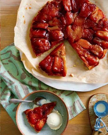 Ahorn Apfel Tarte Tatin