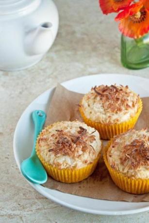 Doppelte Kokos-Crunch-Muffins