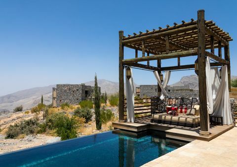 Alila Jabal Akhdar Hotelvilla mit Pool, Al Hajar Bergen, Jebel Akhdar, Oman