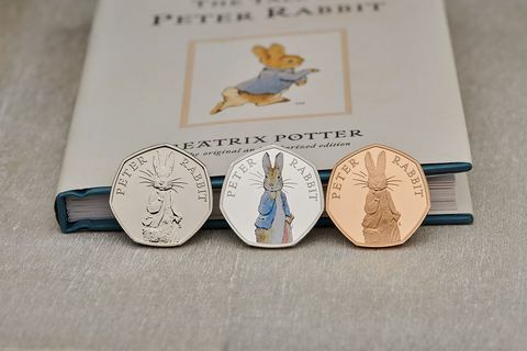 Peter Rabbit Münzen