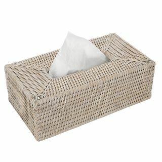 Korb KBX Taschentuchbox - Helles Rattan