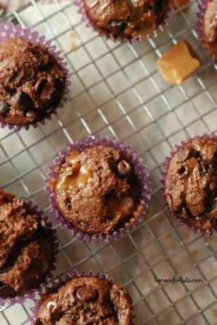 Karamell-Macciato-Schokoladen-Muffins