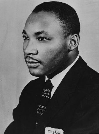 US-amerikanischer Bürgerrechtler Martin Luther King, Jr. 1929 1968, ca. 1960 Foto von fpgarchive photosgetty images