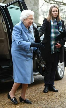 Königin Elizabeth II. Beim WI-Treffen