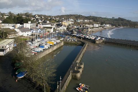 Saundersfoot Hafen